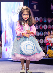 Pink and Sky Blue Candy Dress