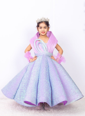 Lavender Princess Ball Gown