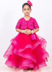Magenta Pink Barbie Dress