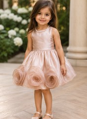 Golden Flower Dress