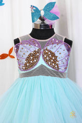 Hand Embroidered Mermaid Dress