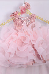 Nude Pink Barbie Style Dress