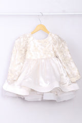White Fluffy Dress