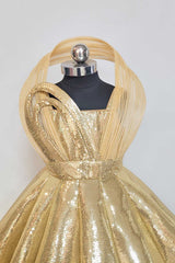 Golden Ball Gown