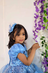Light Blue Elsa Princess Dress