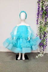 Elsa Princess Theme Dress With Hairband