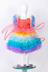 Colorful Rainbow Theme Dress