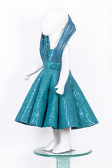 Teal Blue Princess Ball Gown