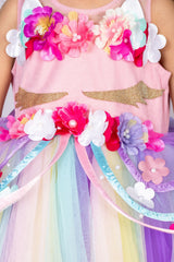 Beautiful Flared Unicorn Theme Gown