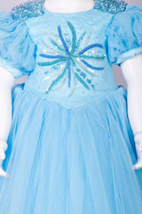 Elsa Princess Powder Blue Gown