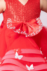 Red Butterfly Dress