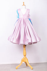 Pastel Pink Butterfly Theme Gown