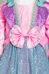Pink and Sky Blue Candy Dress