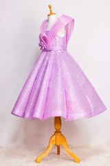 Lavender Zara Sequins Ball Gown