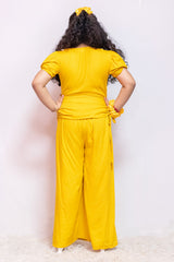 Mustard Rayon Coord Set