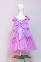 Lavender 3D Flower Gown