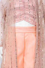 Peach 3 Piece Coord Set