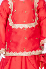 Red Silk Lehenga