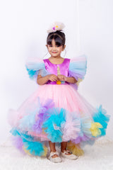 Unicorn Patch Work Mom and Daughter Dresses