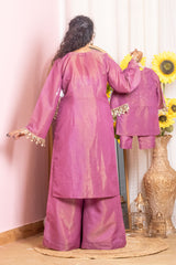 Lavender 3 Piece Coord Set Mom and Daughter Combo