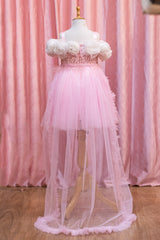 Rose Bouquet Sequin Tutu Dress