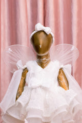 White Butterfly Theme Fairy Dress