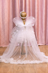 White Butterfly Theme Fairy Dress
