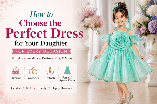 How Should You Choose the Perfect Dress for Your Daughter for Every Occasion?