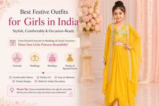Best Festive Outfits for Girls in India: What Should Mothers Choose?
