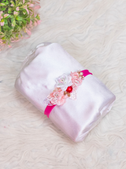 Blush Bloom Floral Headband for Girls