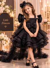 Off Shoulder Black Dress