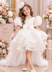 White Angelic Trail Frock