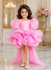 Pink Organza Dress