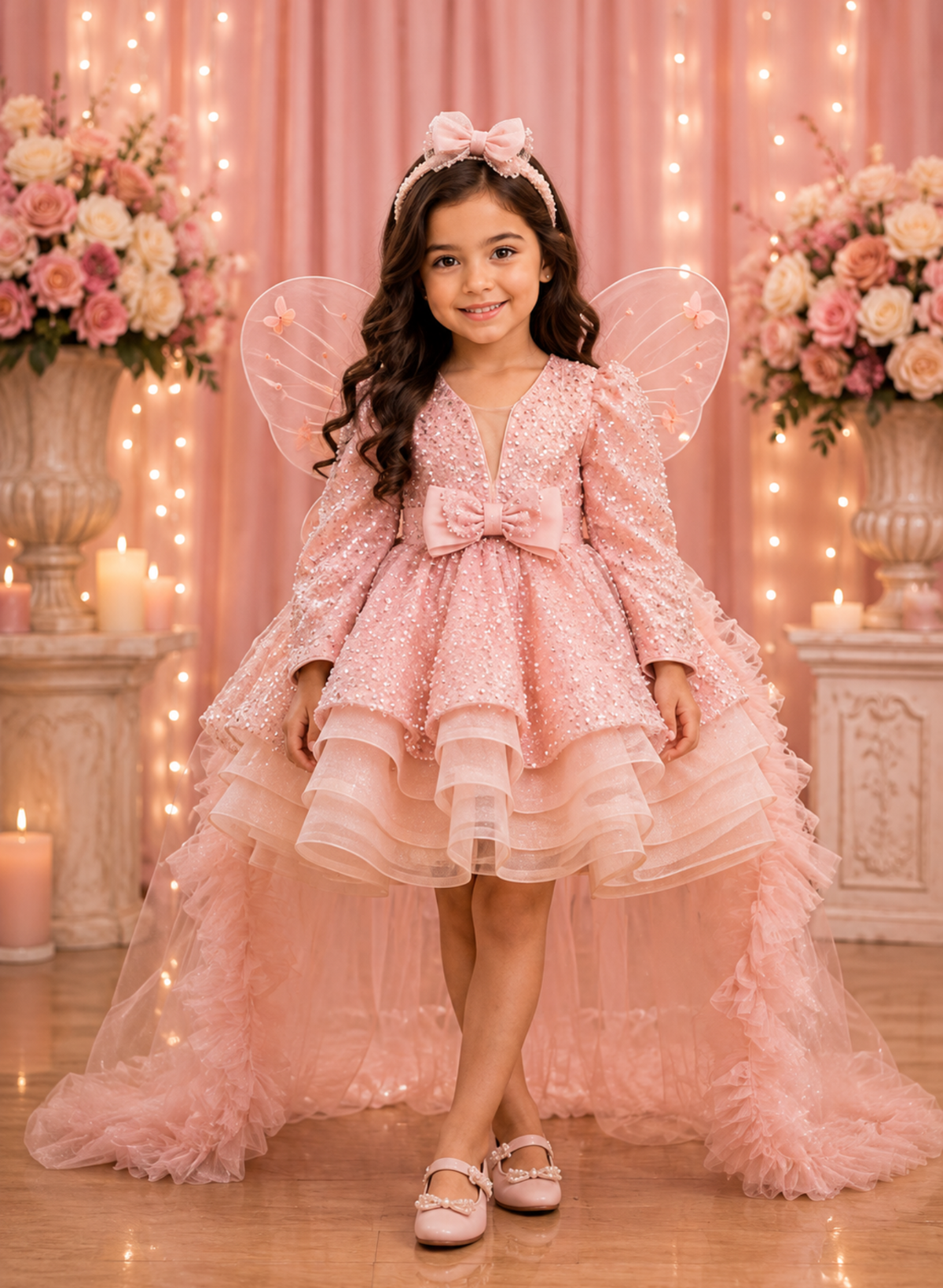 Embroidered Fairy Princess Dress
