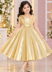 Golden Ball Gown