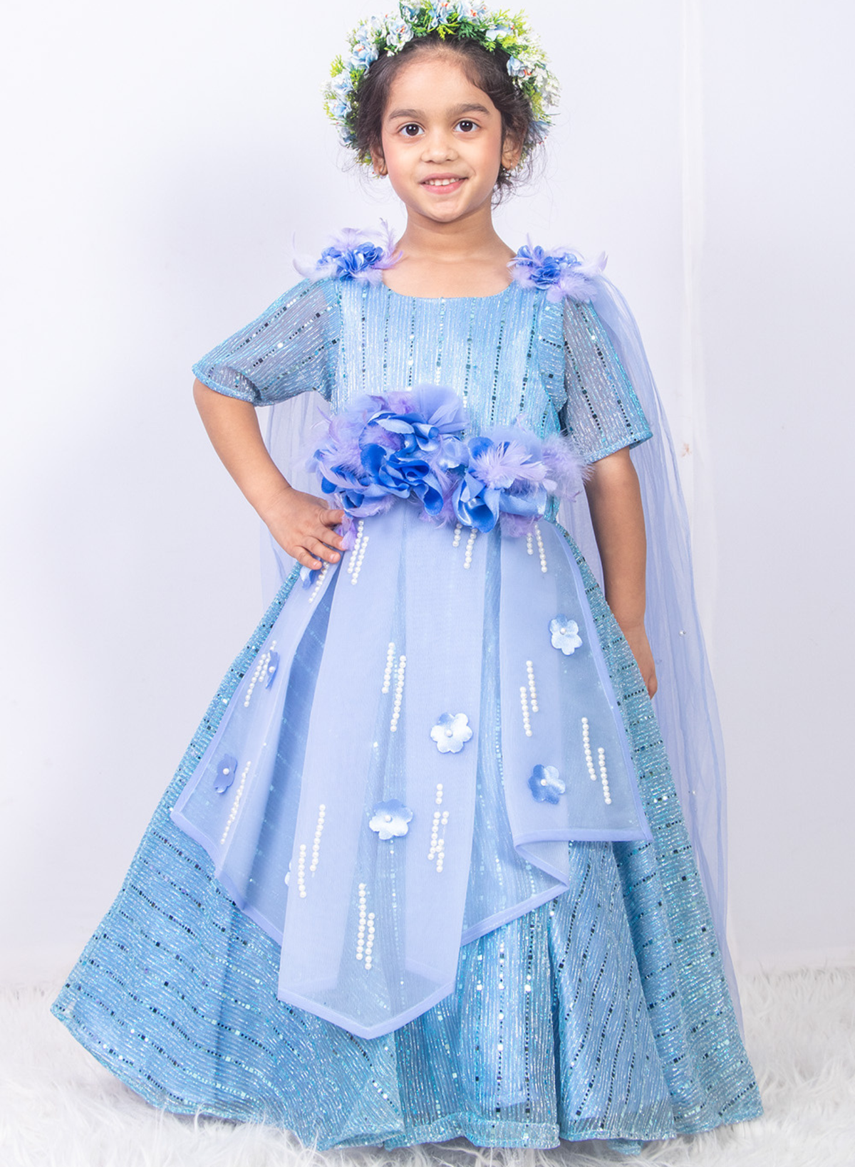 Light Blue Moonlight Bonding Gown