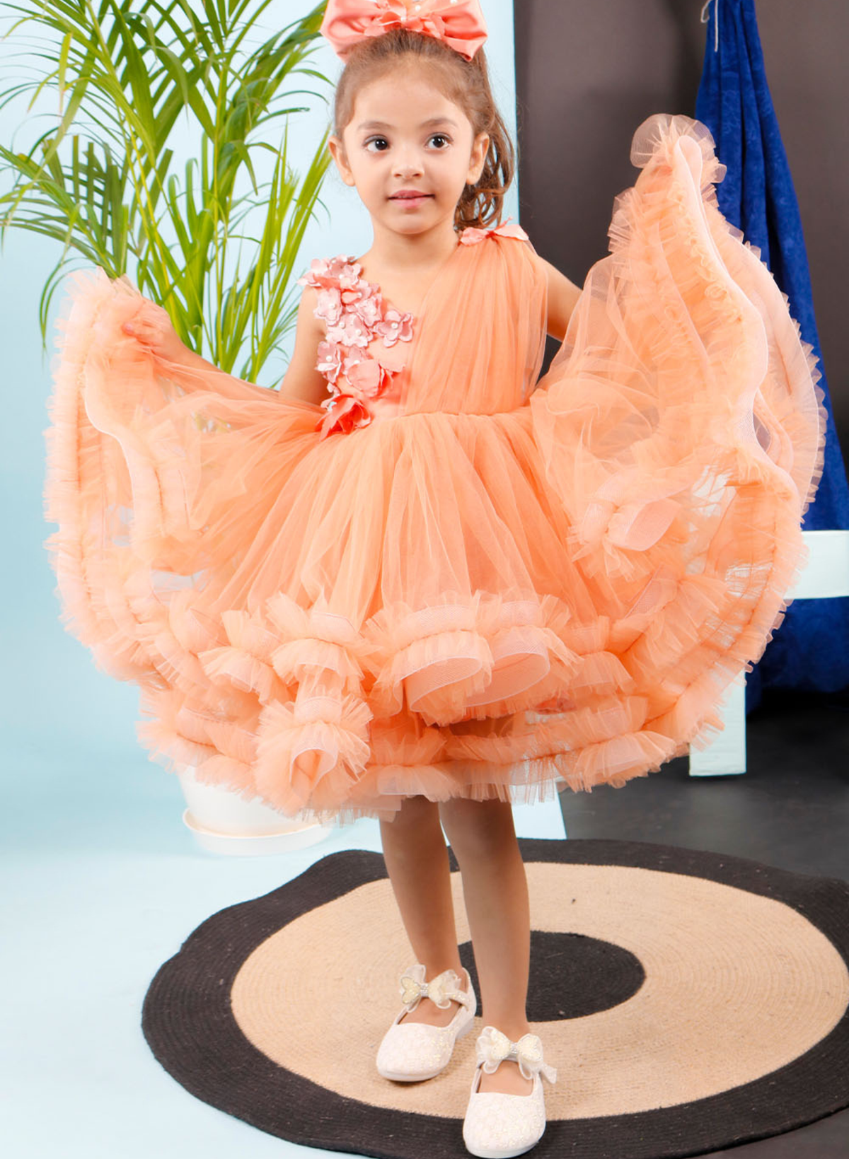 Almond Butterfly Dress
