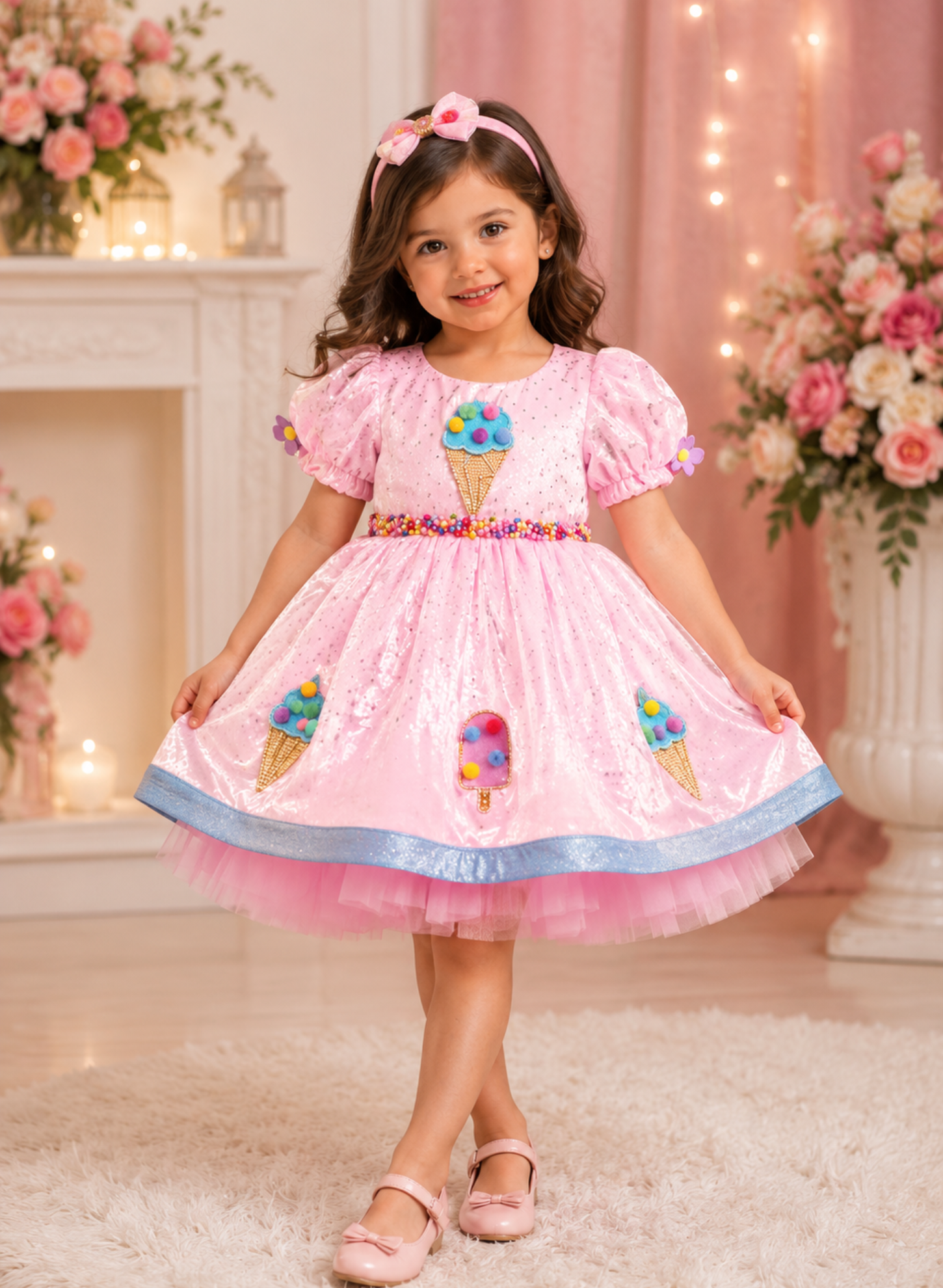 Pink Organza Candy Dress