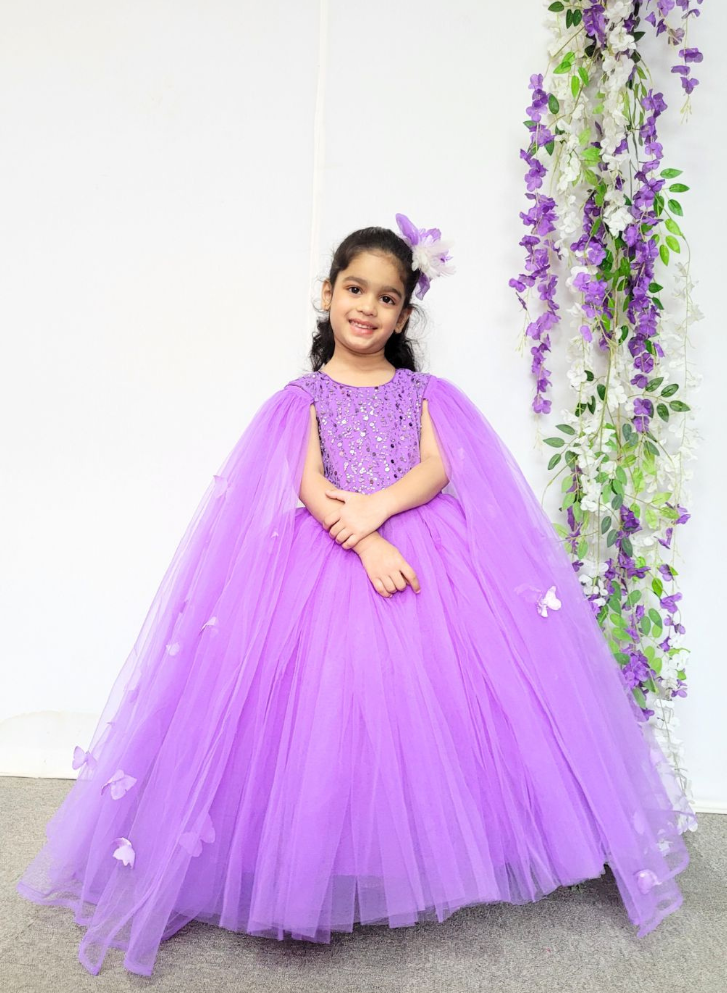 Lavender 7 In 1 Gown