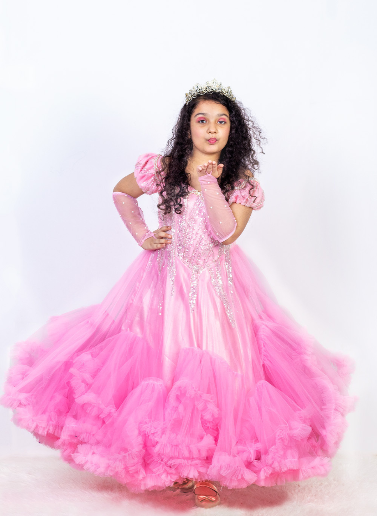 Pink Aurora Princess Dress