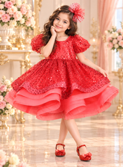 Red Barbie Style Dress