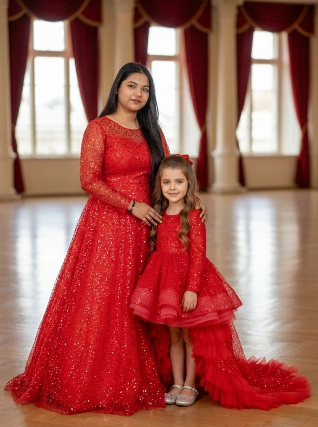 Scarlet Royale Mother Daughter Twinning Combo