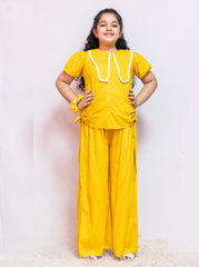 Mustard Rayon Coord Set