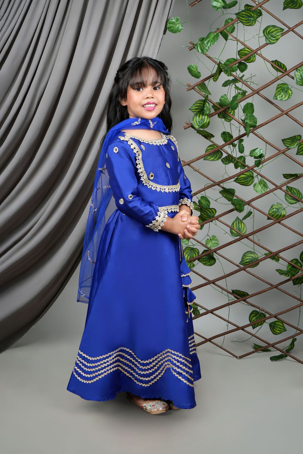 Royal Blue Lehenga