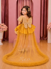 Golden Angelic Trail Frock