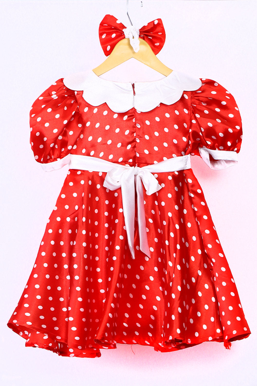 Red and White Minie Mouse Dress