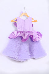 Designer Lavender Birthday Frock