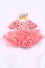 Peach Barbie Style Dress