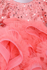 Peach Barbie Style Dress