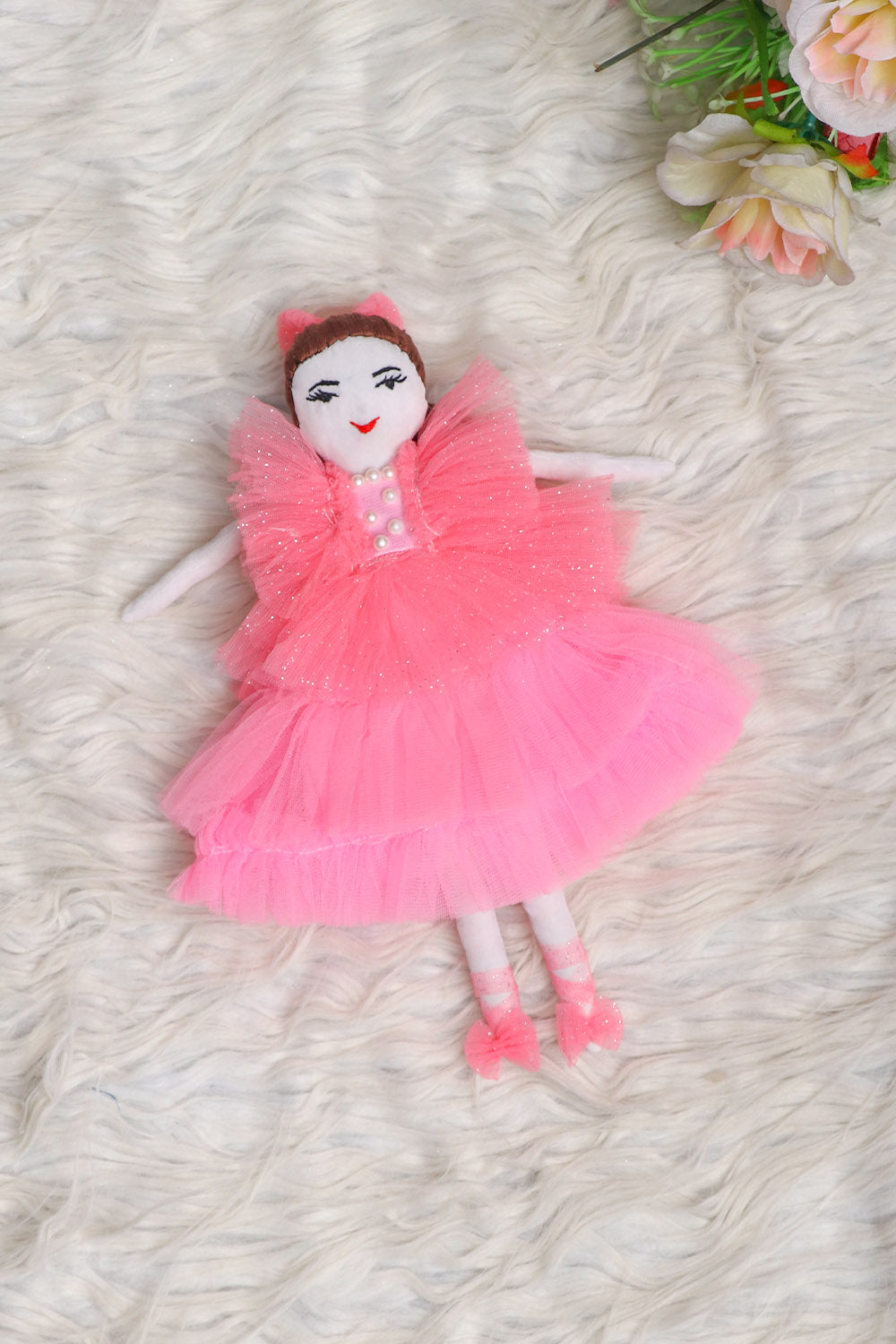 Twinning with Doll Pink Dress
